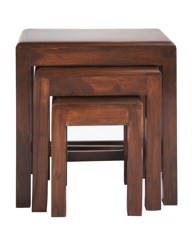 Sheesham Jali Nest Of Three Tables