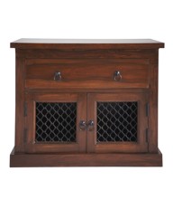 Sheesham Jali Two Door Sideboard