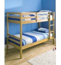 Ranch Style Pine Bunkbed with Mattress