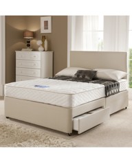 Microquilted Ortho 2 Drawer Divan Single