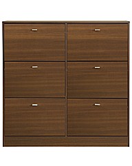 Naples Six Drawer Shoe Cabinet