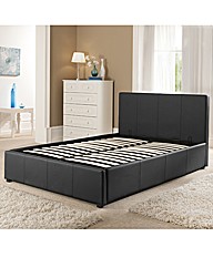 Santorini Ottoman Single Bed