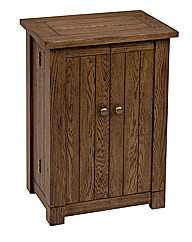 French Farmhouse Oak Media Cabinet