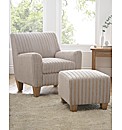 Holburn Chair and Footstool