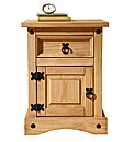 Monterrey 1 Drawer Narrow Bedside Table
