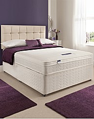 Silentnight Cushiontop Memory Dbl Divan