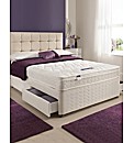 Silentnight Cushiontop KS Divan Set 2dr