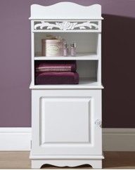 Rose Carved Floor Cabinet