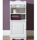 Rose Carved Floor Cabinet