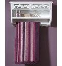Rose Carved Towel Rail