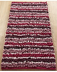 Chenille Stripe Jumbo Bath Mat