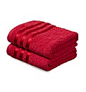 Pair of Luxury Cotton Hand Towels by CL