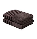 Pair of Luxury Cotton Bath Towels by CL