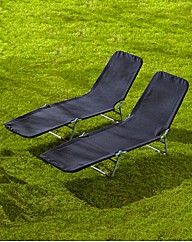Garden Lounger - Buy 1 Get 1 Free