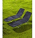Garden Lounger - Buy 1 Get 1 Free