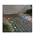 10 Stainless Steel Multicolour Lights