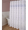 Greek Key Single Shower Curtain