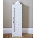 Basket Weave Toilet Roll Cupboard