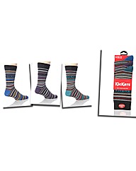 Kickers Pack of 3 Design Socks