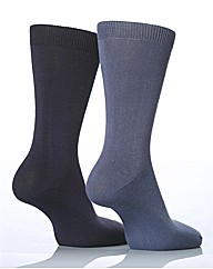 Two Pack Bamboo Socks