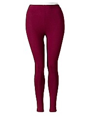 Red Leggings Length 28in