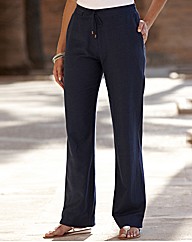 Linen Trousers Length 27in