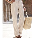 Linen Trousers Length 31in