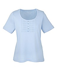 Pale Blue Short Sleeve T-Shirt
