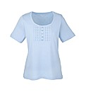 Pale Blue Short Sleeve T-Shirt