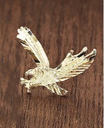 9ct Gold Eagle Stud Earring