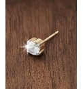 9ct Gold Diamond Solitaire Stud Earring