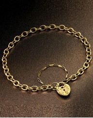 9 Carat Gold Padlock Bracelet