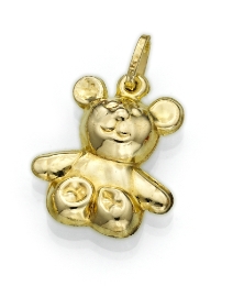 9ct Gold Teddy Bear Charm