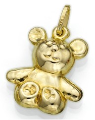 9ct Gold Teddy Bear Charm