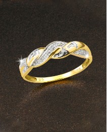 9ct Gold Diamond-Set 