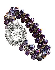 Ladies Oval Dial Stretch Watch