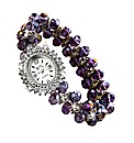 Ladies Oval Dial Stretch Watch