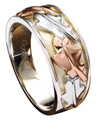 Clogau Silver Royal Oak Ring