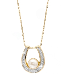 9 Carat Gold Horse Shoe Pendant