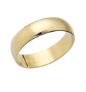 9 Carat Gold Medium Weight Wedding Band