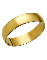 Gents 9ct Gold Light Weight Wedding Band