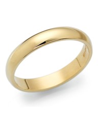 9 Carat Gold Medium Weight Wedding Band