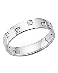 9 Carat Gold Ladies Wedding Band