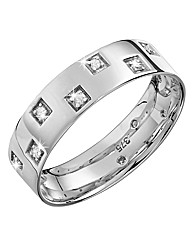 9 Carat Gold Diamond-Set Wedding Band