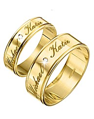 Ladies 9ct Gold Wedding Band