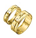 Ladies 9ct Gold Wedding Band