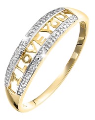 9ct Gold Diamond-Set 