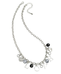 Fiorelli Love Heart Charm Necklace