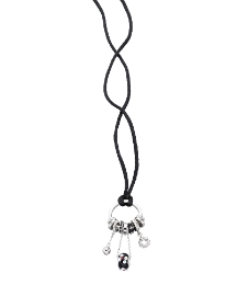 Fiorelli Multi Charm Bead Necklace