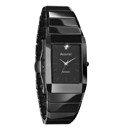Accurist Gents Ceramic Diamond-Set Watch
